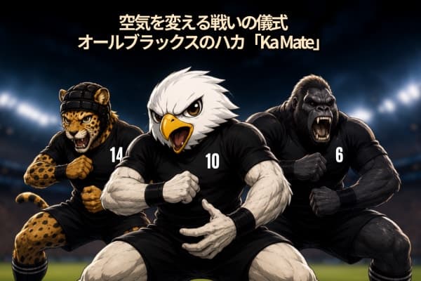 オールブラックスのハカ『Ka Mate』とは?|試合前に空気を変えるニュージーランド代表の儀式